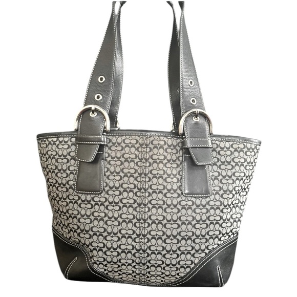Coach Signature Shoulder Bag - Picture 1 of 5